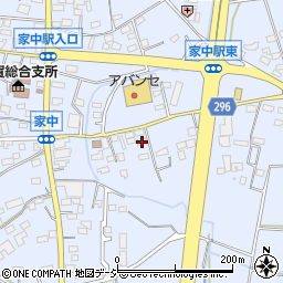 栃木県栃木市都賀町家中1733-5周辺の地図