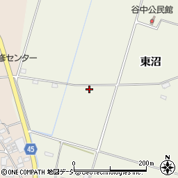 栃木県真岡市東沼1261周辺の地図