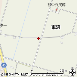 栃木県真岡市東沼1257周辺の地図