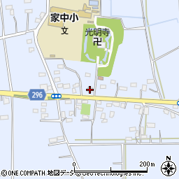 栃木県栃木市都賀町家中2707周辺の地図
