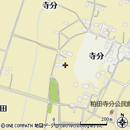 栃木県真岡市粕田608周辺の地図