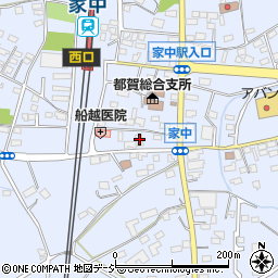 足利銀行都賀支店周辺の地図
