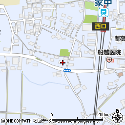 栃木県栃木市都賀町家中5889-1周辺の地図