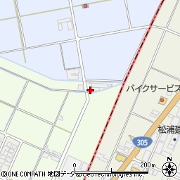 石川県小松市長田町イ55周辺の地図
