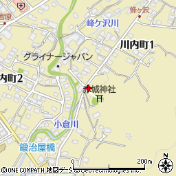 麻多利神社周辺の地図