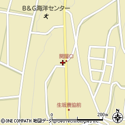 長野県東筑摩郡生坂村6301周辺の地図
