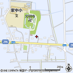 栃木県栃木市都賀町家中2711周辺の地図