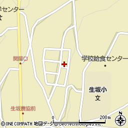 長野県東筑摩郡生坂村6543周辺の地図