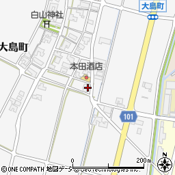石川県小松市大島町カ143-1周辺の地図