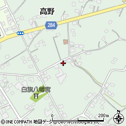 茨城県ひたちなか市高野1255-3周辺の地図