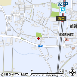 栃木県栃木市都賀町家中5889周辺の地図