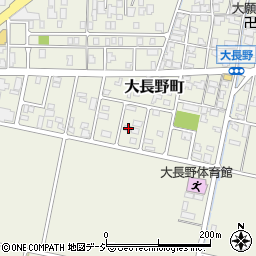 石川県能美市大長野町ル52周辺の地図