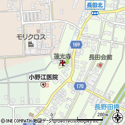 石川県小松市蛭川町ト周辺の地図
