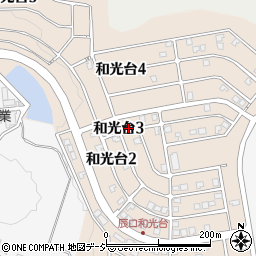 石川県能美市和光台周辺の地図