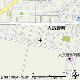 石川県能美市大長野町ル62周辺の地図