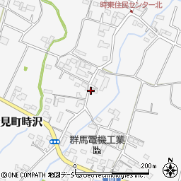 群馬県前橋市富士見町時沢1056周辺の地図