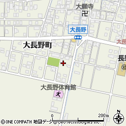石川県能美市大長野町（ホ）周辺の地図