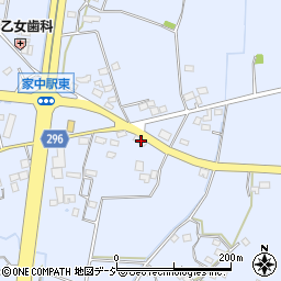 栃木県栃木市都賀町家中1688周辺の地図