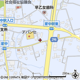 栃木県栃木市都賀町家中1719-1周辺の地図