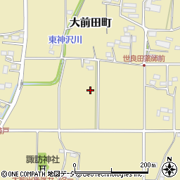〒371-0243 群馬県前橋市大前田町の地図