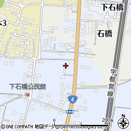 栃木県下野市下石橋328周辺の地図