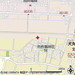 石川県小松市犬丸町周辺の地図