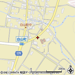 石川県白山市白山町カ周辺の地図