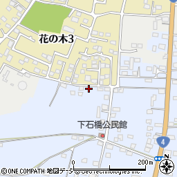 栃木県下野市下石橋355周辺の地図