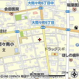 有限会社スワン生花店　本店周辺の地図