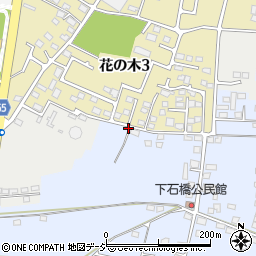 栃木県下野市下石橋363-1周辺の地図