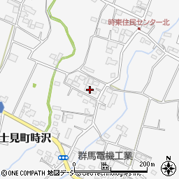 群馬県前橋市富士見町時沢1101-1周辺の地図