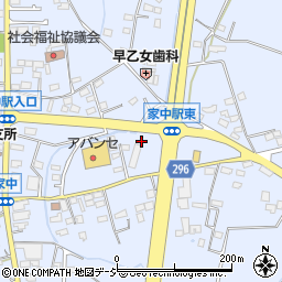 栃木県栃木市都賀町家中1719周辺の地図