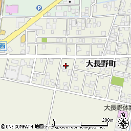石川県能美市大長野町ル80周辺の地図