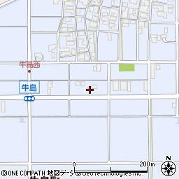 石川県能美市牛島町チ周辺の地図