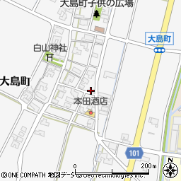 石川県小松市大島町カ153周辺の地図
