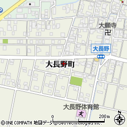 石川県能美市大長野町ル29周辺の地図
