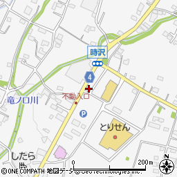 群馬県前橋市富士見町時沢120周辺の地図