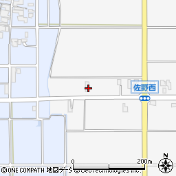 石川県能美市佐野町ヘ11周辺の地図