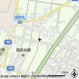 石川県小松市長田町ヲ周辺の地図