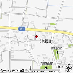 群馬県前橋市池端町113-42周辺の地図