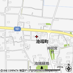 群馬県前橋市池端町113-15周辺の地図