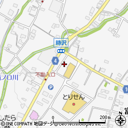 群馬県前橋市富士見町時沢775周辺の地図