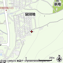 長野県埴科郡坂城町鼠団地周辺の地図