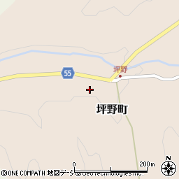 石川県能美市坪野町ロ周辺の地図