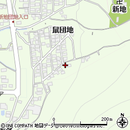 長野県坂城町（埴科郡）鼠団地周辺の地図