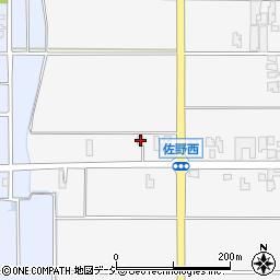 石川県能美市佐野町ヘ5-1周辺の地図