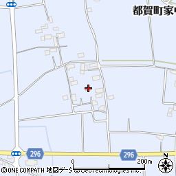 栃木県栃木市都賀町家中2938周辺の地図