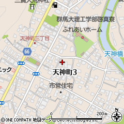 二渡畳店周辺の地図