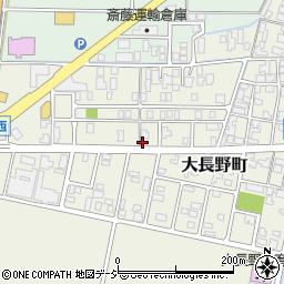 石川県能美市大長野町ト68周辺の地図