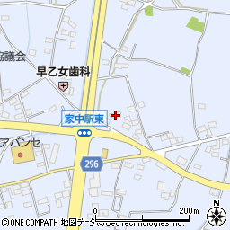 栃木県栃木市都賀町家中2644周辺の地図